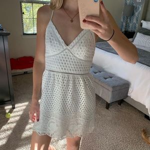 White Abercrombie & Fitch dress